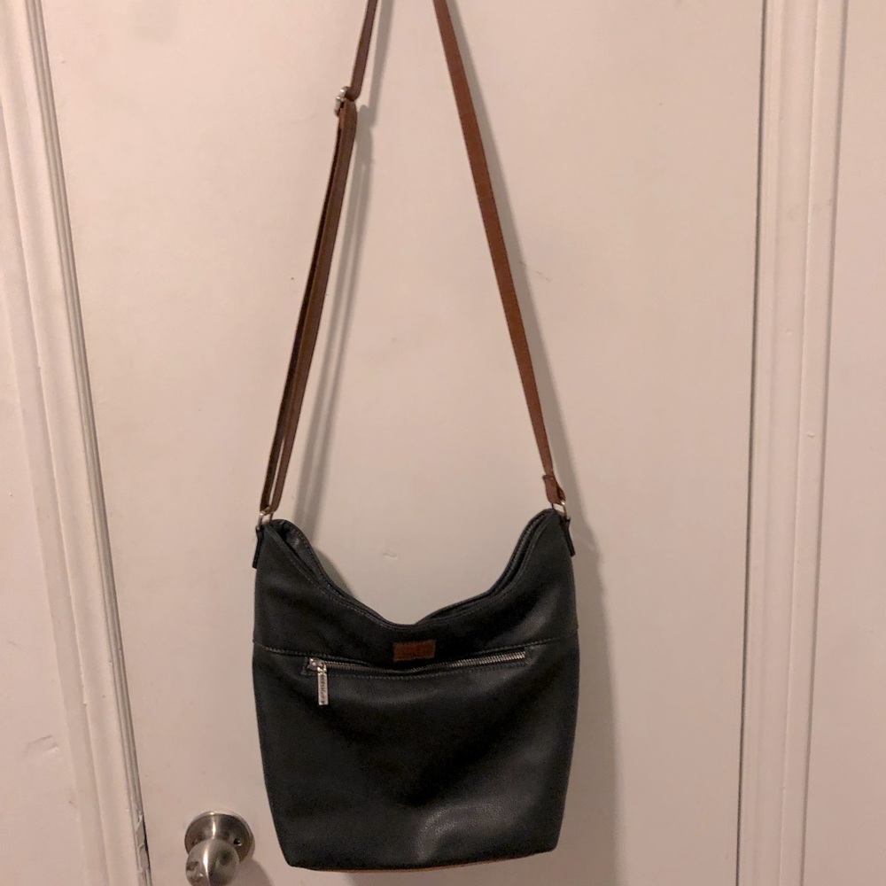 COPY - Leather Roots Messenger Bag